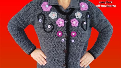 CARDIGAN CHANEL CON FIORI all'uncinetto PARTE I ALEX 